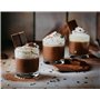 Glasmark KROSNO 1992 Lot De 6 Coupes À Glace En Verre Transparent Coupes À Dessert Élégantes 160 ml