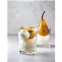 Glasmark KROSNO 1992 Lot De 6 Coupes À Glace En Verre Transparent Coupes À Dessert Élégantes 160 ml