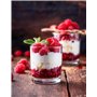 Glasmark KROSNO 1992 Lot De 6 Coupes À Glace En Verre Transparent Coupes À Dessert Élégantes 160 ml