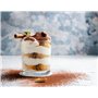 Glasmark KROSNO 1992 Lot De 6 Coupes À Glace En Verre Transparent Coupes À Dessert Élégantes 160 ml