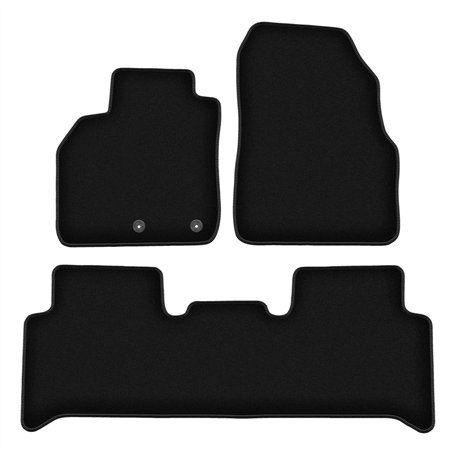 Wielganizator Tapis sur Mesure en Velours pour Renault Grand Scenic II (2003-2009) - Qualité : Basic | Ajustement précis