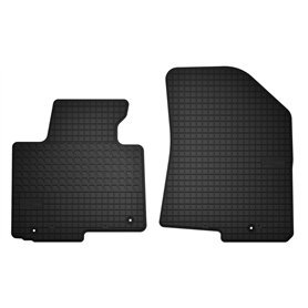 Wielganizator Tapis de Sol Caoutchouc pour Kia Carens IV (2013-2019) monospace Noirs sur Mesure Ajustement Optimal