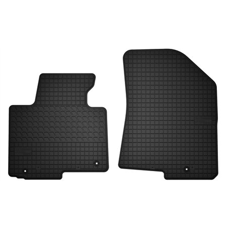 Wielganizator Tapis de Sol Caoutchouc pour Kia Carens IV (2013-2019) monospace Noirs sur Mesure Ajustement Optimal