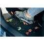 Wielganizator Tapis de Sol Caoutchouc pour Kia Carens IV (2013-2019) monospace Noirs sur Mesure Ajustement Optimal