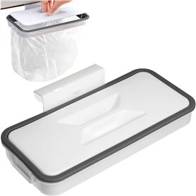 Retoo Support pour sac poubelle avec clip de fixation pour tiroir/porte/meuble