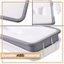 Retoo Support pour sac poubelle avec clip de fixation pour tiroir/porte/meuble, idéal pour camping-car, voyages, maison, cuisine