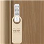 Retoo Serrure Porte À Combinaison Mécanique, 142 X 42 mm, Ne Nécessite Aucune Alimentation Électrique, Pour Portes Droite Et Gau