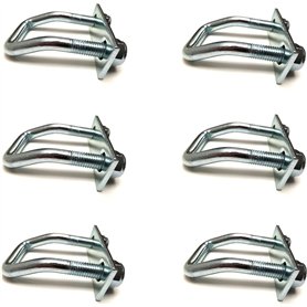 MelTruck® Lot de 6 étriers d'arrimage en U