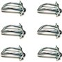 MelTruck® Lot de 6 étriers d'arrimage en U