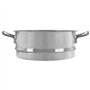 Insert vapeur ANETT - Insert en acier inoxydable - 26 cm - 5,5 l