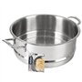 Insert vapeur ANETT - Insert en acier inoxydable - 26 cm - 5,5 l
