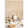 PartyDeco Bougie Anniversaire Chiffre pétale de Fleurs séchées - 8