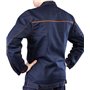 PROFFLAM ANTISTATIC Combinaison de soudeur ignifuge anti-statique complète : salopette + veste, vêtements de soudeur EN ISO 1149