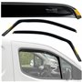 HEKO - Compatibles avec Citroen Berlingo 2008-2018 Déflecteurs de Vitres Latérales ; Déflecteurs Latéraux ; Avant ; Deux Pièces