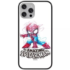 ERT GROUP Coque de téléphone Portable pour Apple Iphone 13 Mini Original et sous Licence Officielle Marvel Motif Spider Man 021