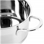 KARL HAUSMANN Faitout Inox - 3.6L - 20 cm - Marmite Induction en Acier Inoxydable 18/10 - Casserole avec Couvercle en Verre - fa