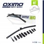 MOTOS Kit d'essuie-glace pour Tesla Model Y depuis 03.2019 - Construction de pointe, Essuie-glace avant, Extrêmement silencieux,