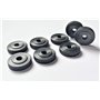 plat DIN 467 - Acier oxydé M3 x 3 mm