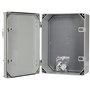 ELEKTRO-PLAST 43.1 IP65 5719 - Armoire de distribution avec serrure UNI-1 Boîtier industriel - Gris