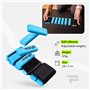 Fizyo Ensemble de poids réglable en silicone pour cheville et poignet, 2 pièces (0,45 kg) - Idéal pour le fitness, la course, le