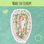 LULANDO® Nid pour bébé - Standard 100 de Oeko-Tex - Nid douillet multifonctionnel pour bébés et nourrissons - Tour de lit - Lit 