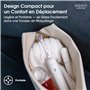 ZENT SoniQ+ Brosse à dents sonique 2en1 avec mouvement rotatif à 60°, 5 modes de fonctionnement, pour dents sensibles, Haute éta
