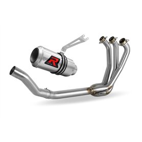 DOMINATOR Ligne complète d'échappement Collecteur Silencieux GP compatible avec MT 09 2021-2022