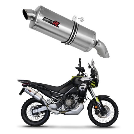 DOMINATOR Pot d'échappement Silencieux P7 compatible avec Tuareg 660 2021-2022