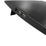 AABCOOLING NC35 - Refroidisseur PC Portable avec 2 Ventilateurs et Rétroéclairage LED Bleu, Support Ventilé pour Ordinateur, Ref