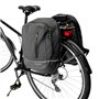WOZINSKY Sacoche de vélo 2 en 1 pour porte-bagages arrière - Étanche - 30 l