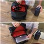 WOZINSKY Sacoche de vélo 2 en 1 pour porte-bagages arrière - Étanche - 30 l