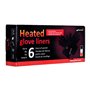 Gants Glovii GLBM Noir Rojo/Blanco S/M 2 Pièces