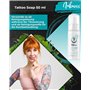Inkness Kit de soin de tatouage basique - Pour tatouage frais - Crème après-tatouage 30 ml, savon de tatouage 50 ml et Daily Car