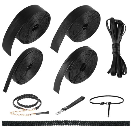 5 Rouleaux Laniere Cuir