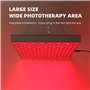 Appareil de Luminothérapie LED 45W, Panneau de Luminothérapie Combinée Rouge 660nm dt Proche Infrarouge 850nm, pour la Beauté de