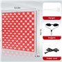 Appareil de Luminothérapie LED 45W, Panneau de Luminothérapie Combinée Rouge 660nm dt Proche Infrarouge 850nm, pour la Beauté de