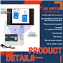 ZephyrGlow Stabilisateur de Courant Monophasé à Usage Domestique - avec Protection Contre Les Surtensions