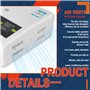 ZephyrGlow Stabilisateur de Courant Monophasé à Usage Domestique - avec Protection Contre Les Surtensions