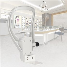 Accessoires d'optométrie - Réfractomètre automatique ophtalmique - Accessoires pour équipement d'optométrie Repose-menton Hauteu