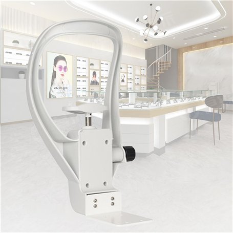 Accessoires d'optométrie - Réfractomètre automatique ophtalmique - Accessoires pour équipement d'optométrie Repose-menton Hauteu