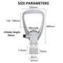 Accessoires d'optométrie - Réfractomètre automatique ophtalmique - Accessoires pour équipement d'optométrie Repose-menton Hauteu