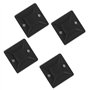 Xiniy 300 Pieces Auto-Adhesif Cable Attache Base Support 20 x 20 x 6mm