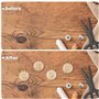 Pesfehhy 6 PièCes pour Le Point de Croix, Les Gardiens D'Aiguilles à Motifs de Fleurs, Les Aiguilles à Coudre de Broderie et Les