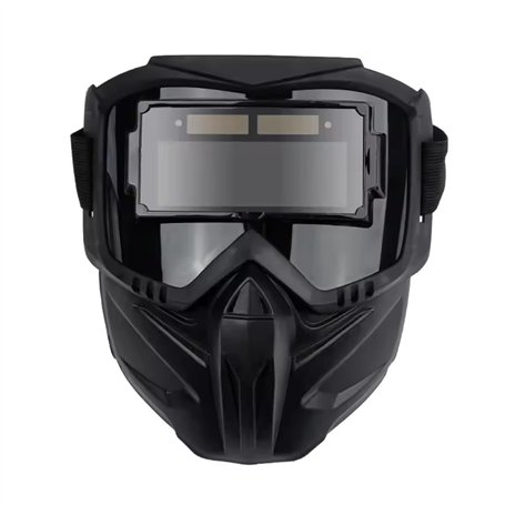 Toolvvik Lunettes de soudage sombres pour voiture Protection du visage de travail Anti-poussière Masque de soudage pour voiture
