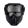 Toolvvik Lunettes de soudage sombres pour voiture Protection du visage de travail Anti-poussière Masque de soudage pour voiture
