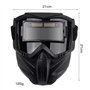 Toolvvik Lunettes de soudage sombres pour voiture Protection du visage de travail Anti-poussière Masque de soudage pour voiture 