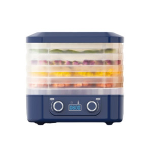 Muyilanc Déshydrateur Alimentaire Électrique Intelligent à 5 Couches avec Circulation D'Air Chaud à 360° pour Sécher les Fruits
