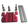 Sliccoom Gabarit à Bande Mince pour la Scie à Table - 3/4 Pouces X pour les Emplacements 3/8 Pouces - Guide de Coupes Étroites R