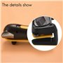 Pesfehhy Six Doigts pour ContrôLeur Capacité RéGlable Mobile DéClencheur L1R1 Bouton Manette de Manette PoignéE Jaune
