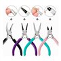 Eighosee Outils de Fabrication de Ensemble de Pinces à DIY Comprenant Une Pince à Bec Effilé, Une Pince à Bec Rond, Une Pince à 